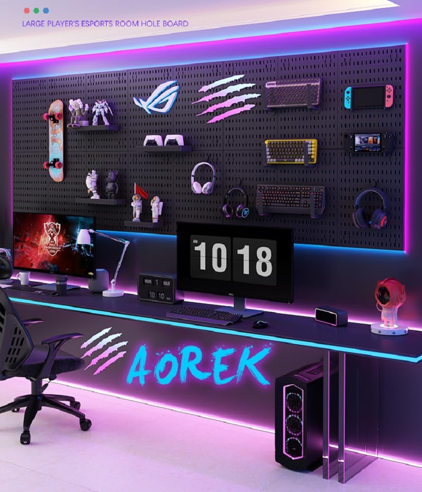 RGB LED Wall Organizer