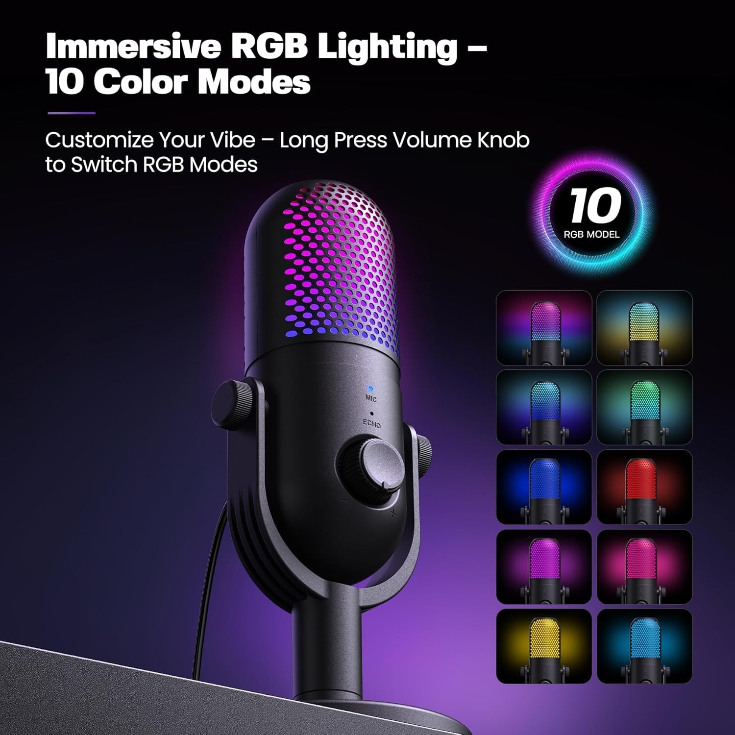 RBG USB PC Condenser Microphone